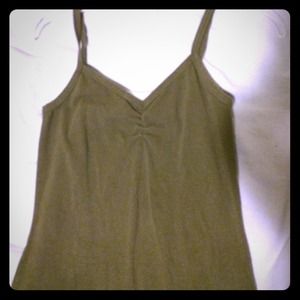 Dark green cami