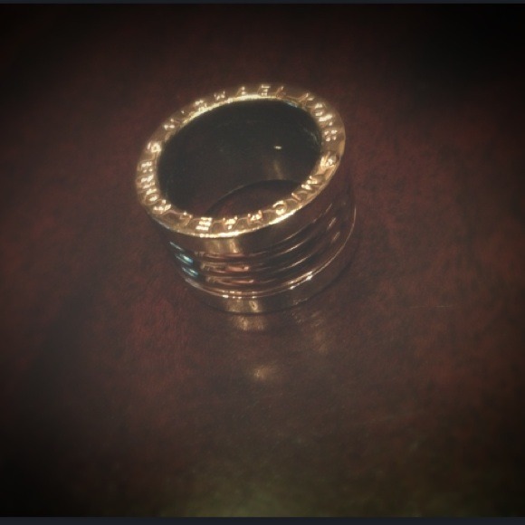 Michael Michael Kors barrel ring in rose gold