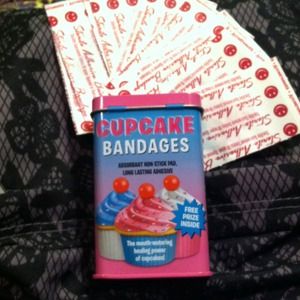 *FREE* CUPCAKE BANDAGE WITH ANY PURCHASE!!