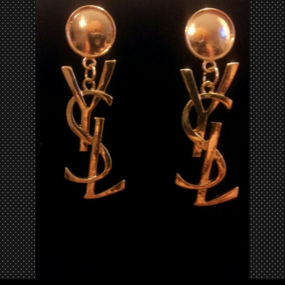 ♥♥SOLD♥♥YSL EARRINGS