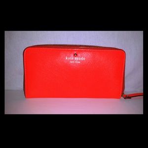 @@@SOLD@@@NWOT Kate Spade coral wallet