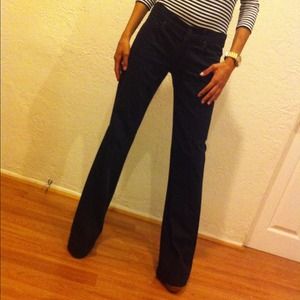 Size 26 Seven for All Mankind Dojo in Black Denim