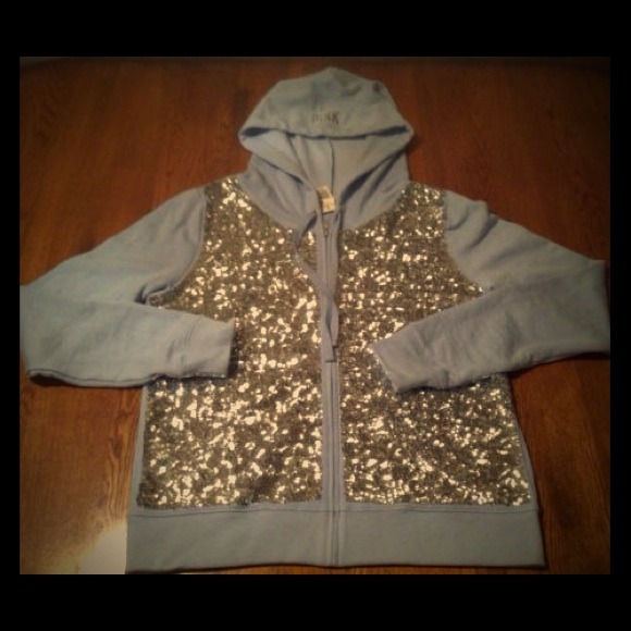 ON hold NWT Victoria's Secret PINK Blue Sequin