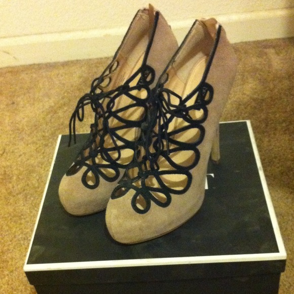 Shoemint lace up heels