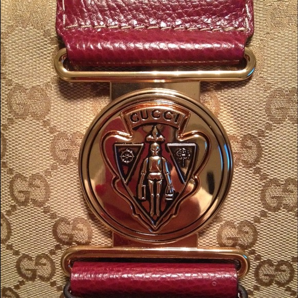 HOLD- Authentic  Gucci Aviatrix Boston Bag & - Picture 2 of 4