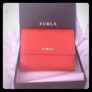 Orange Furla Wallet