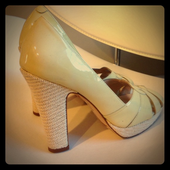 Cole Haan Nike Air patent leather pumps