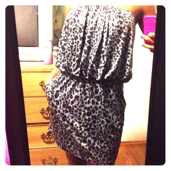 NWOT Cheetah print dress