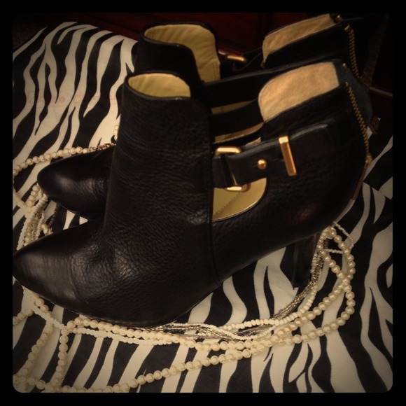Authentic Coach Leather Boots