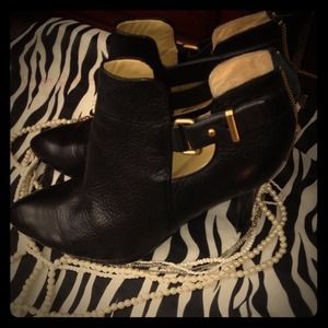 Authentic Coach Leather Boots