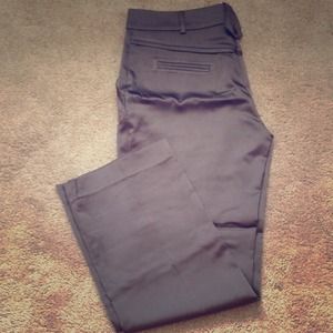 Brown shimmering pants NWOT