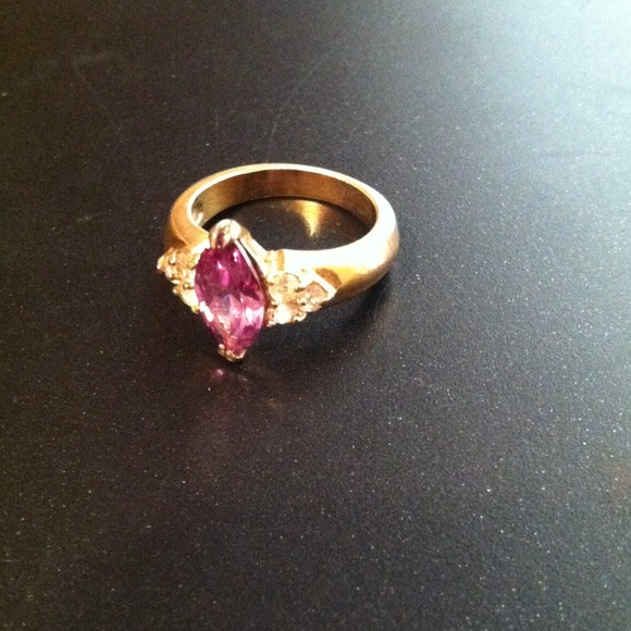 Purple diamond ring!