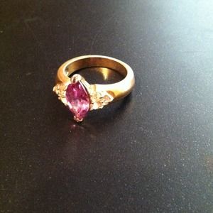 Purple diamond ring!