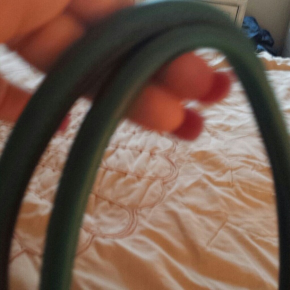 Really Nice Leather Green St Johns Bay Handbag! - Picture 3 of 4