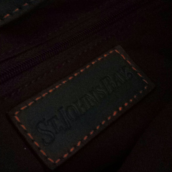 Really Nice Leather Green St Johns Bay Handbag! - Picture 4 of 4