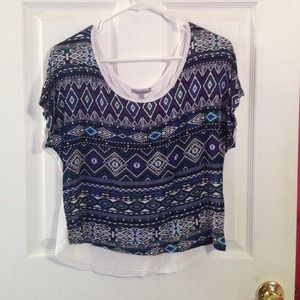 Charlotte Russe Tribal Shirt