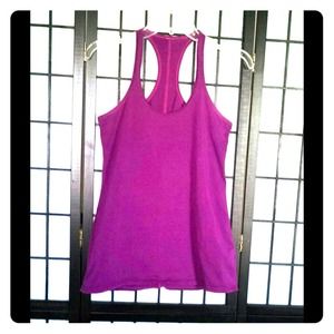 Lululemon Purple Racerback Tank Top