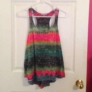 Charlotte Russe High Low Tank Top