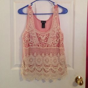 WetSeal Crochet Tank Top