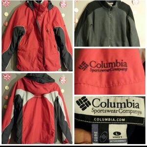 BUNDLE RESERVED Columbia interchangable coat
