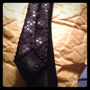 💋Shiny Black  Tie