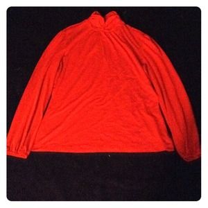 Long sleeve red fashion bug shirt