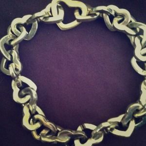 Tiffany & co heart link bracelet