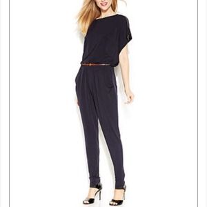 Michael Kors belted jumpsuit
