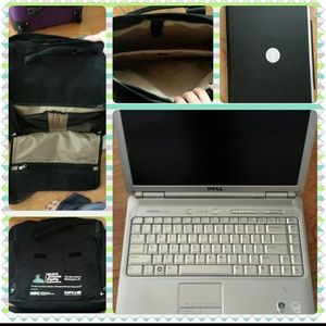 Dell laptop and carrying case bundle