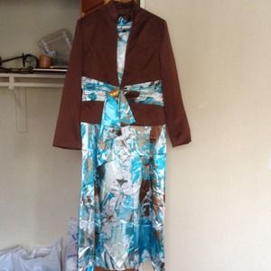 Gorgeous 3 piece dress