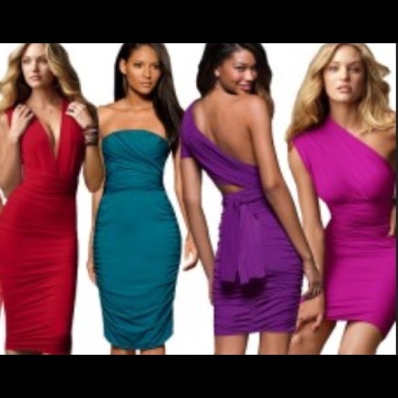Convertible Pink Victoria's Secret dress
