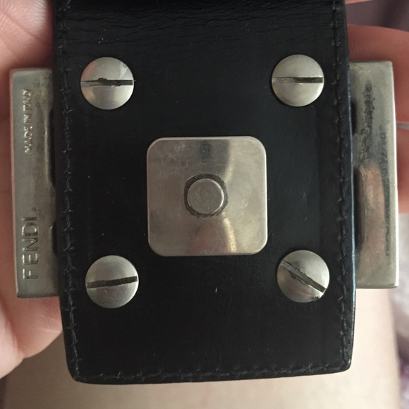 100% authentic fendi shoulder bag purse baguette - Picture 3 of 4