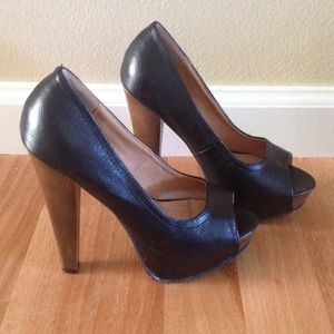 JustFabulous leather platform