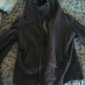 Dark grey hoodie