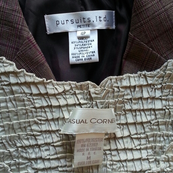 Neutral Suite Jacket Set - Picture 4 of 4