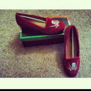 Red loafers...new!