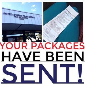 YOUR PACKAGES HAVE BEEN SENT!💙📫📦🚐