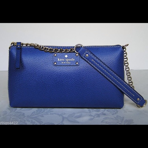 kate spade Wellesley Byrd Handbag Blueberry Jam