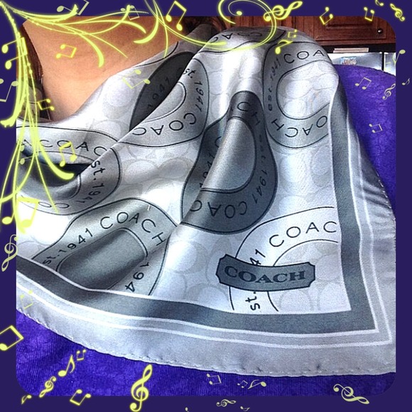 Accessories - 🎀 Coach Scarf ~ Authentic 🎀