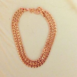 Bauble Bar Rose Gold necklace. Never Worn