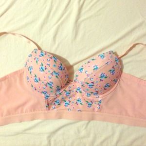Floral Corset Bra Top