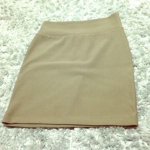 Forever 21 ribbed bodycon skirt