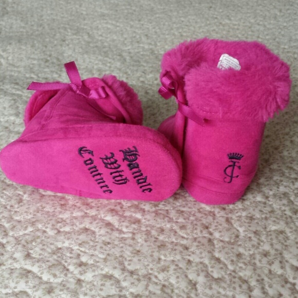 Sold!!! Juicy Couture hot pink boots