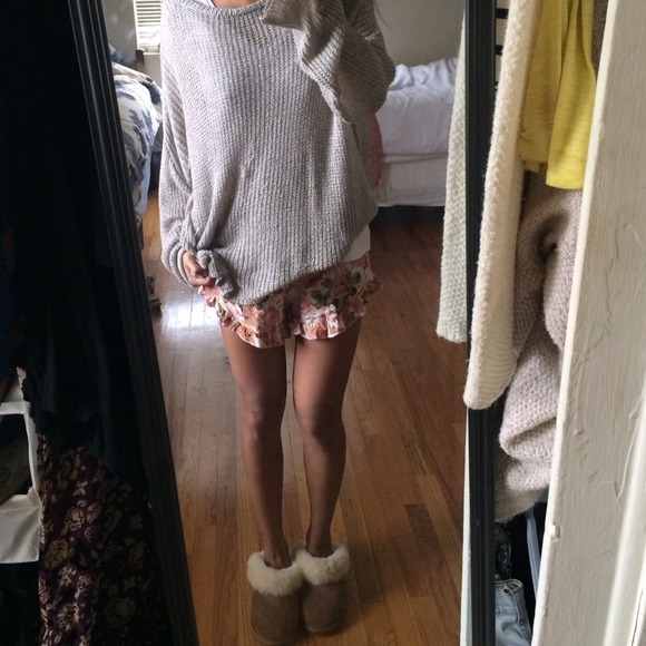 Brandy Melville Floral Print Shorts