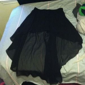 Black skirt