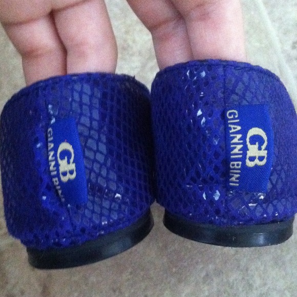 🚫sold🚫Cobalt blue Gianni Bini flats - Picture 2 of 4