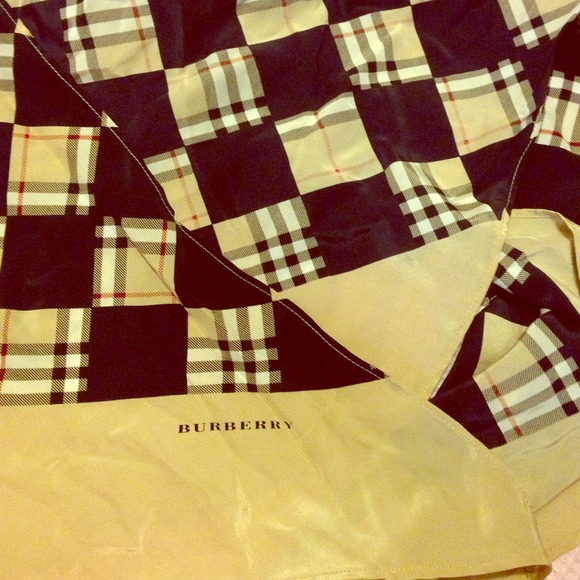 Burberry Silk Scarf