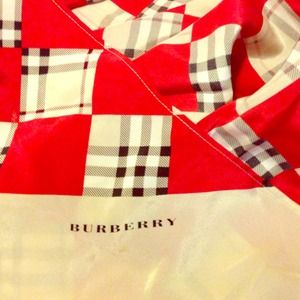 Burberry Silk Scarf
