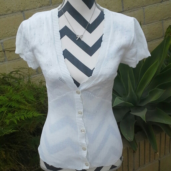 SOLD IN BUNDLE  Heart Cardigan