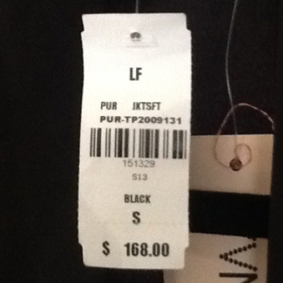 LF Black fringe flower kimono jacket - Picture 2 of 3